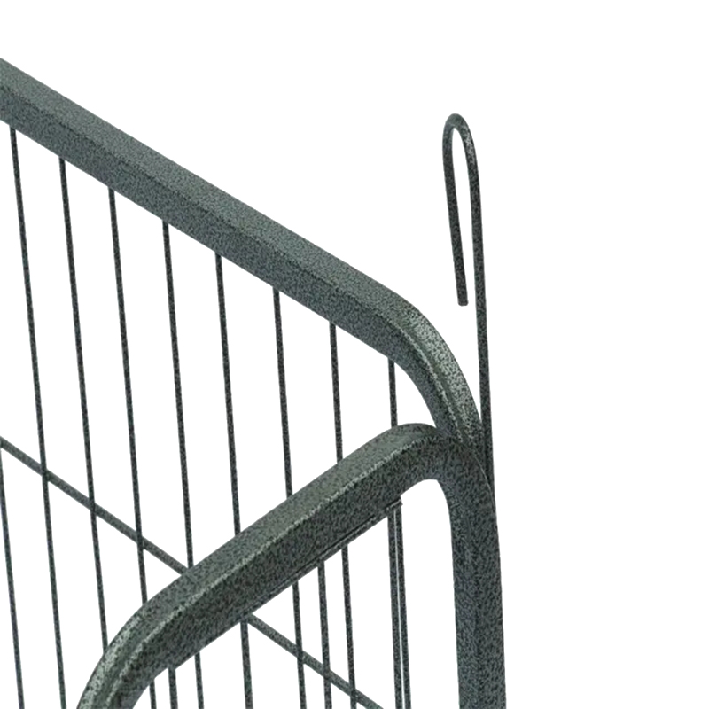 Metall hundstaket hölje fällbar rörhundsplaypen Metall hundstaket hölje fällbar rörhundsplaypen