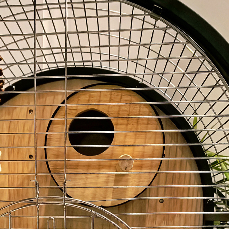 Natural Steel träfågelbur avtagbar villa papegoja avelsburar Natural Steel träfågelbur avtagbar villa papegoja avelsburar