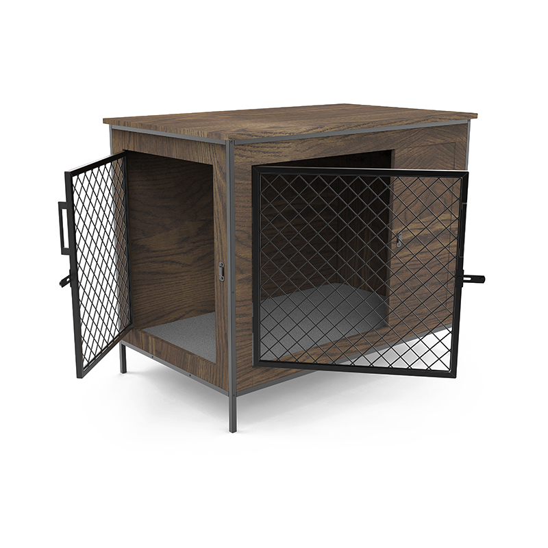 Inomhus hundkorg slutbord trämöbler stil hundbur Inomhus hundkorg slutbord trämöbler stil hundbur