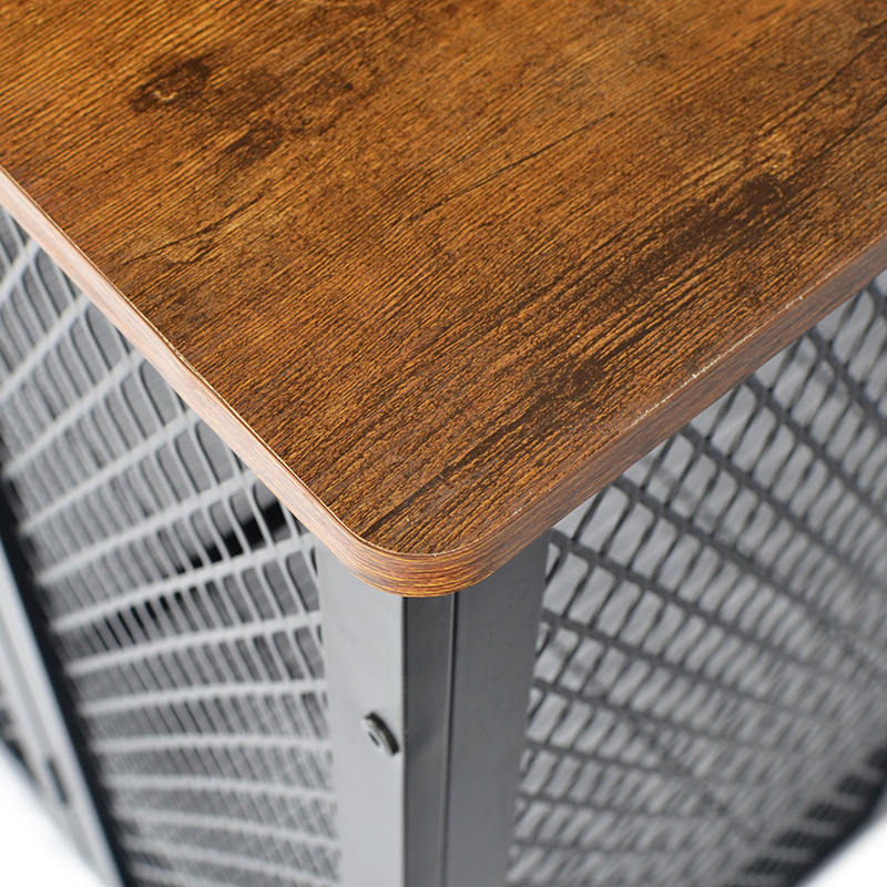 Öppna topp tunga trämöbler stil hundbur Öppna topp tunga trämöbler stil hundbur