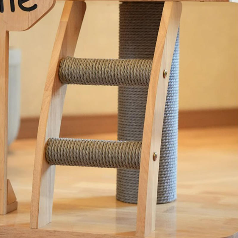 Svampform Condo Tower Wood Climbing Frame Solid Cat Tree With Ladder Svampform Condo Tower Wood Climbing Frame Solid Cat Tree With Ladder