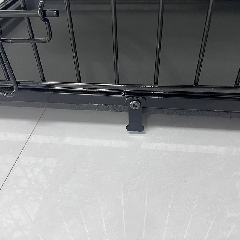 Stor trämöbler hundbur med avtagbar bricka Stor trämöbler hundbur med avtagbar bricka