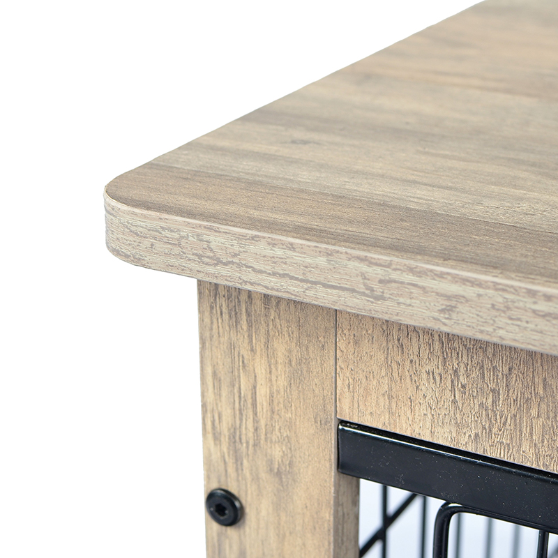 Elfenben inomhus stora trämöbler stil metall hundkrat Elfenben inomhus stora trämöbler stil metall hundkrat