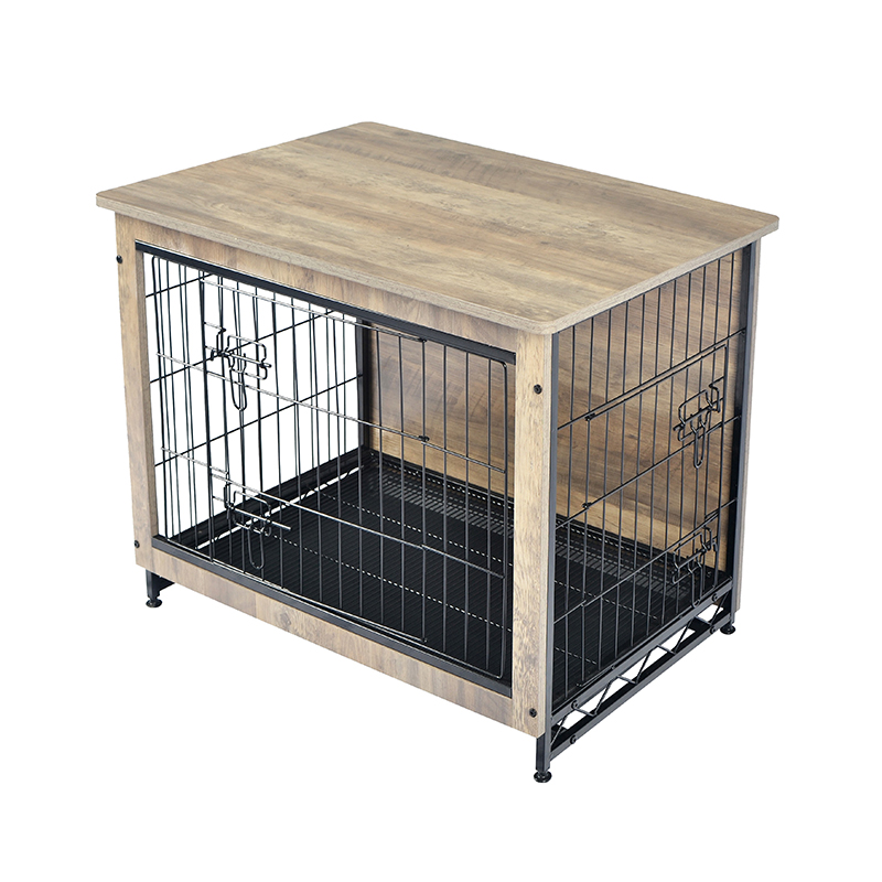 Elfenben inomhus stora trämöbler stil metall hundkrat Elfenben inomhus stora trämöbler stil metall hundkrat