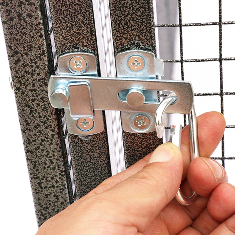 Double Metal Tube Bunny Rabbit Cage Hutch Double Metal Tube Bunny Rabbit Cage Hutch