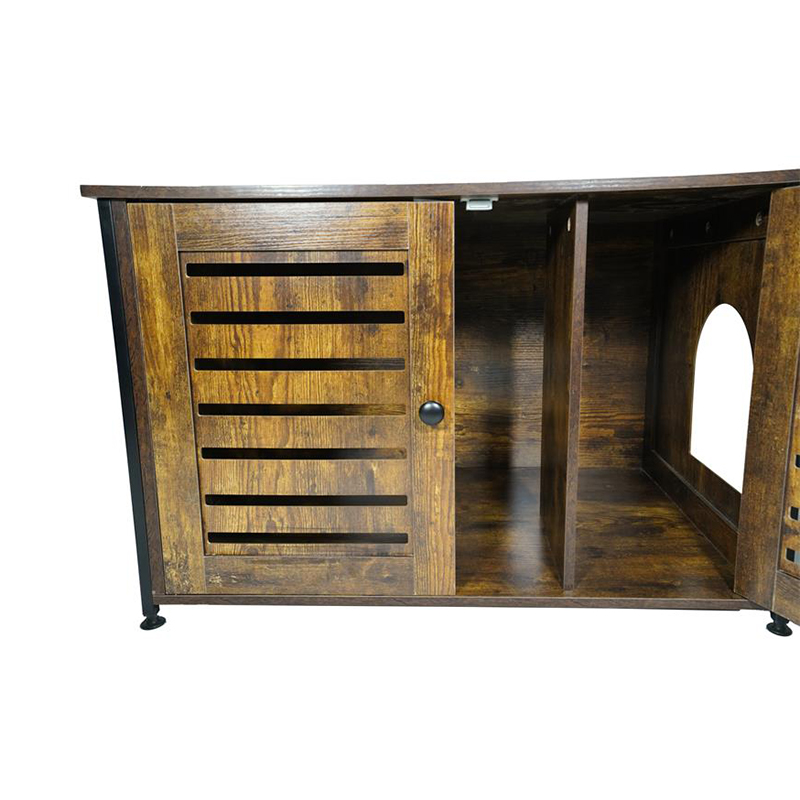 Möbler stil katter bur sidobord kullskåp med avdelare Möbler stil katter bur sidobord kullskåp med avdelare