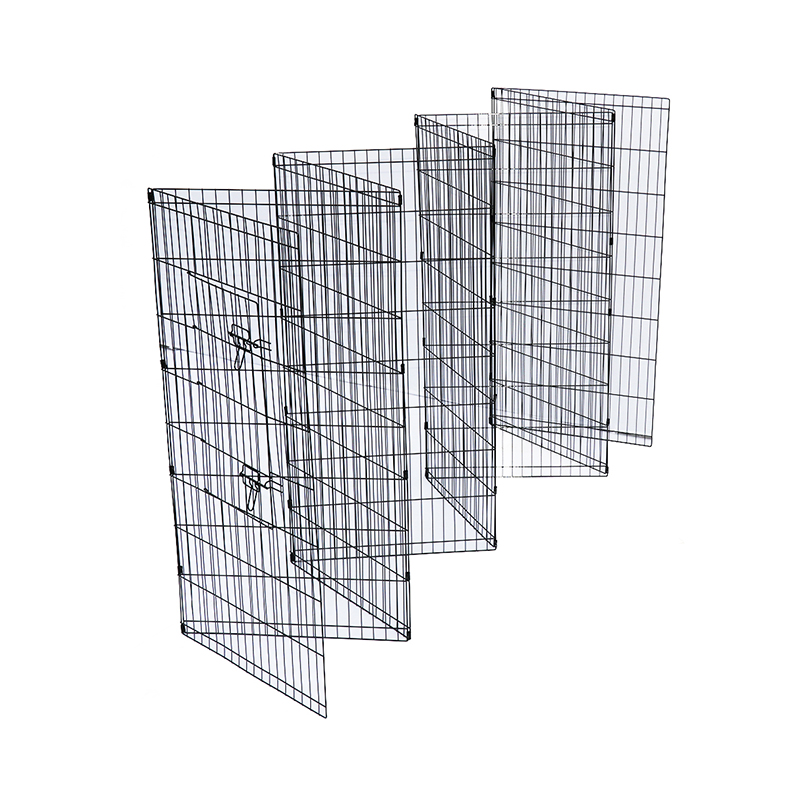 8 paneler vikbar tråd metall hund lekpen 8 paneler vikbar tråd metall hund lekpen