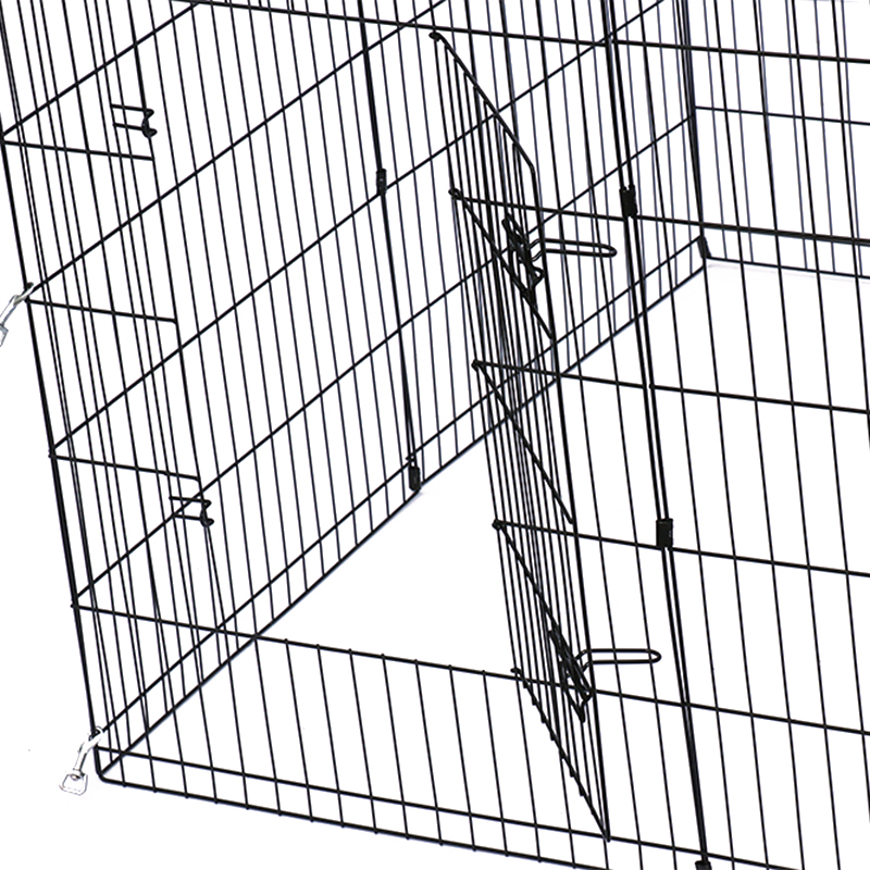 8 paneler vikbar tråd metall hund lekpen 8 paneler vikbar tråd metall hund lekpen