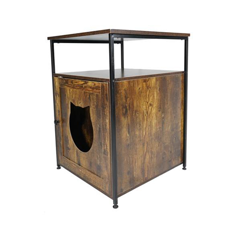 Inomhus sidobord möbler stil katter bur kullskåp Inomhus sidobord möbler stil katter bur kullskåp