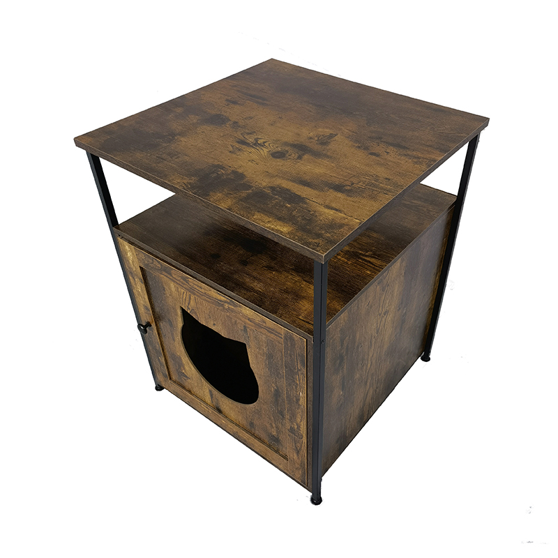 Inomhus sidobord möbler stil katter bur kullskåp Inomhus sidobord möbler stil katter bur kullskåp