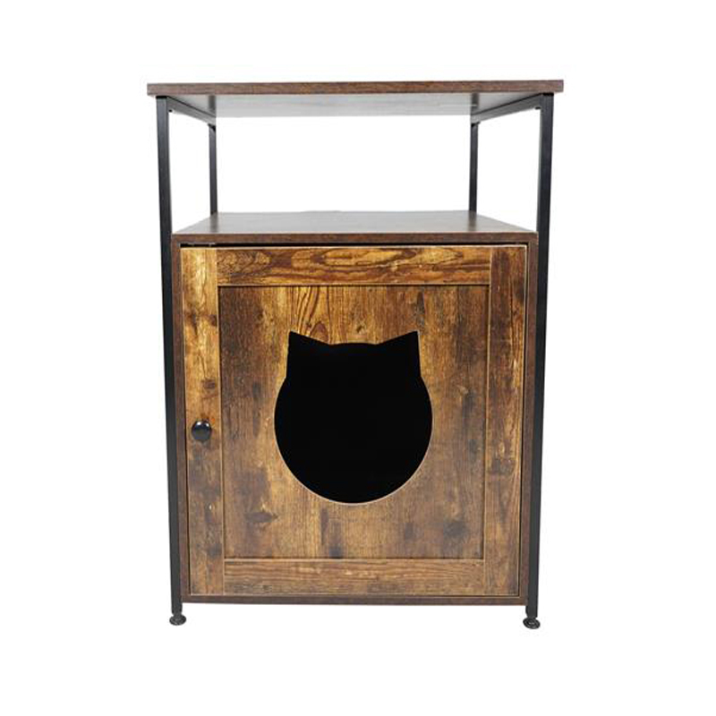 Inomhus sidobord möbler stil katter bur kullskåp Inomhus sidobord möbler stil katter bur kullskåp