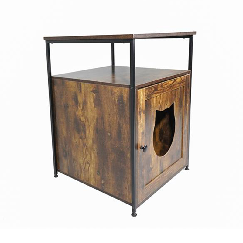 Inomhus sidobord möbler stil katter bur kullskåp Inomhus sidobord möbler stil katter bur kullskåp