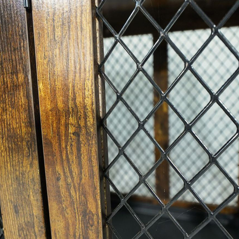 Inomhus möbler stil trä metall stora hundburar Inomhus möbler stil trä metall stora hundburar