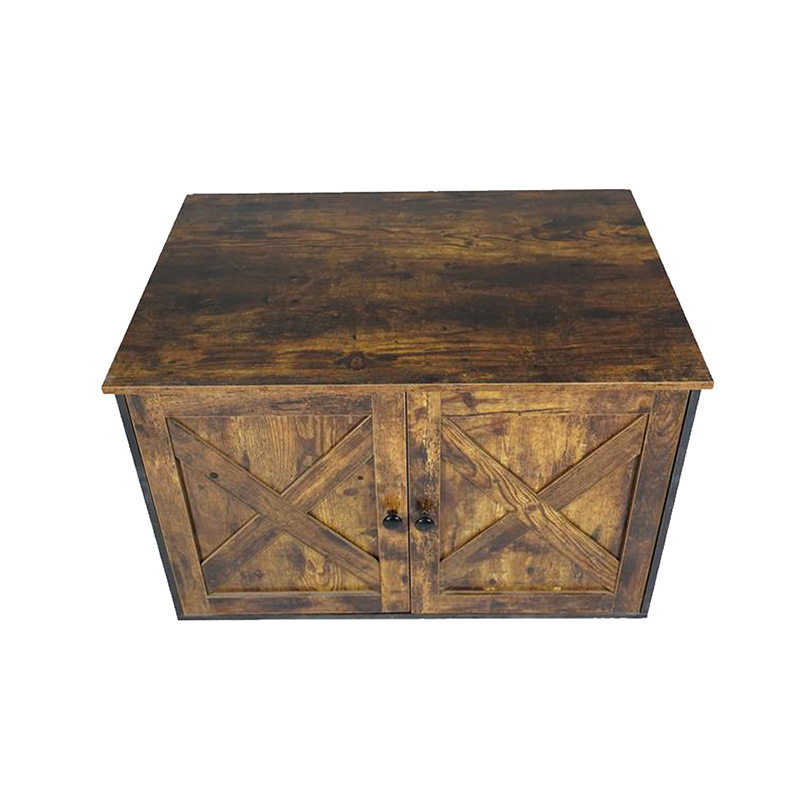 Inomhusmöbler Katter bur med avdelare kullskåp Inomhusmöbler Katter bur med avdelare kullskåp