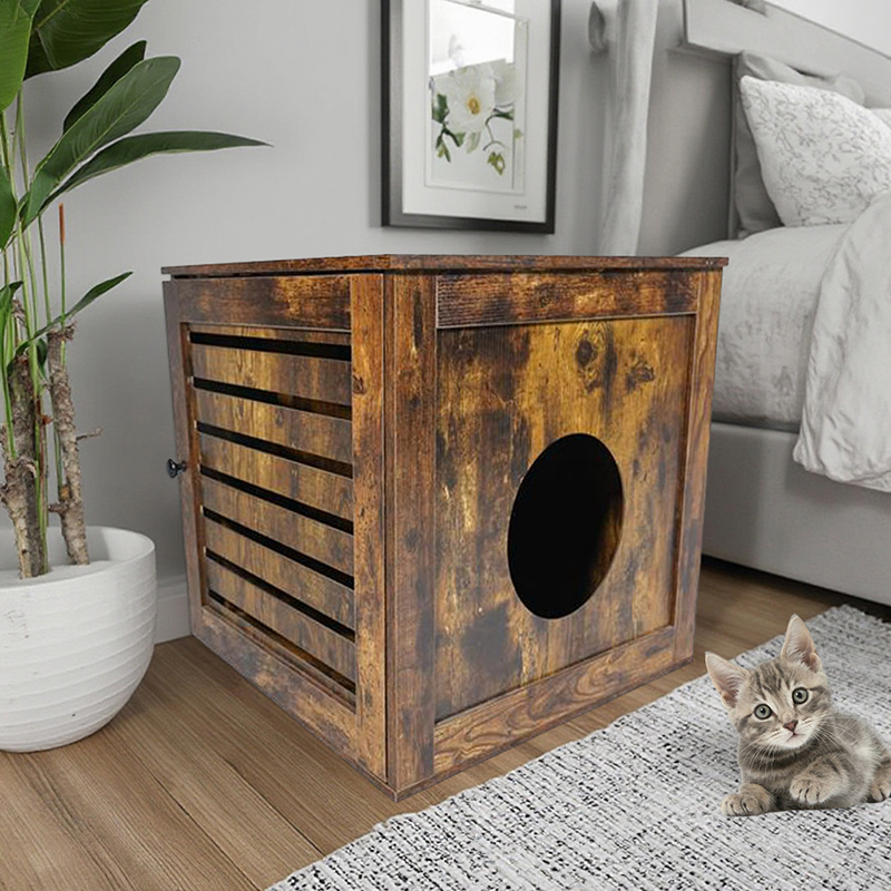 Inomhus sidobord möbler katter bur katt kullskåp Inomhus sidobord möbler katter bur katt kullskåp