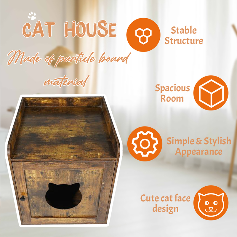 Inomhus sidobord kullskåp möbler stil katter bur Inomhus sidobord kullskåp möbler stil katter bur