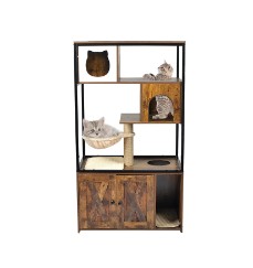 Vilka är huvudfunktionerna i en kattbur?